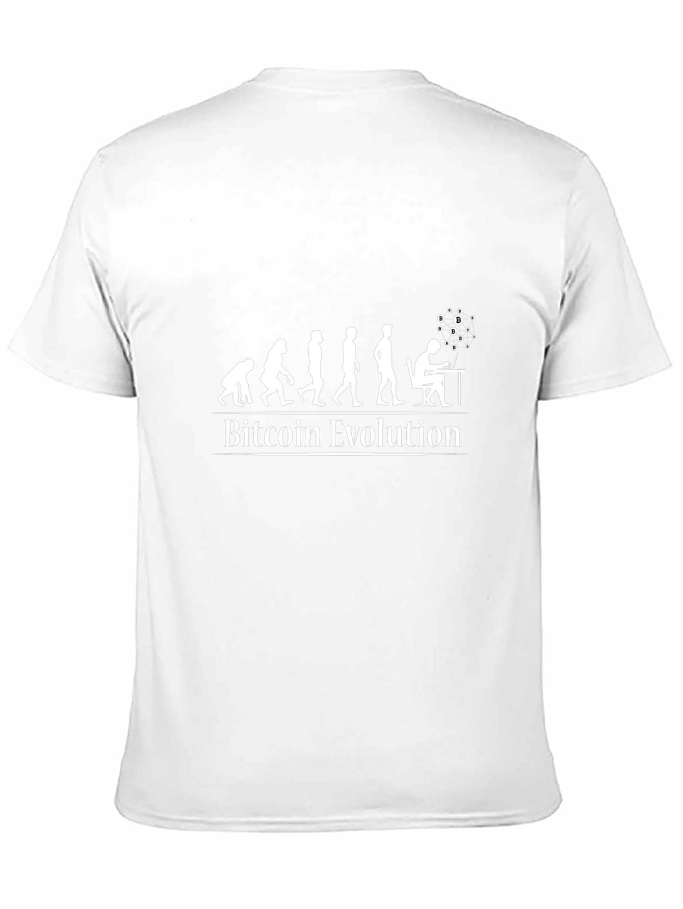 Bitcoin Evolution Graphic T-Shirt - Crypto Humor