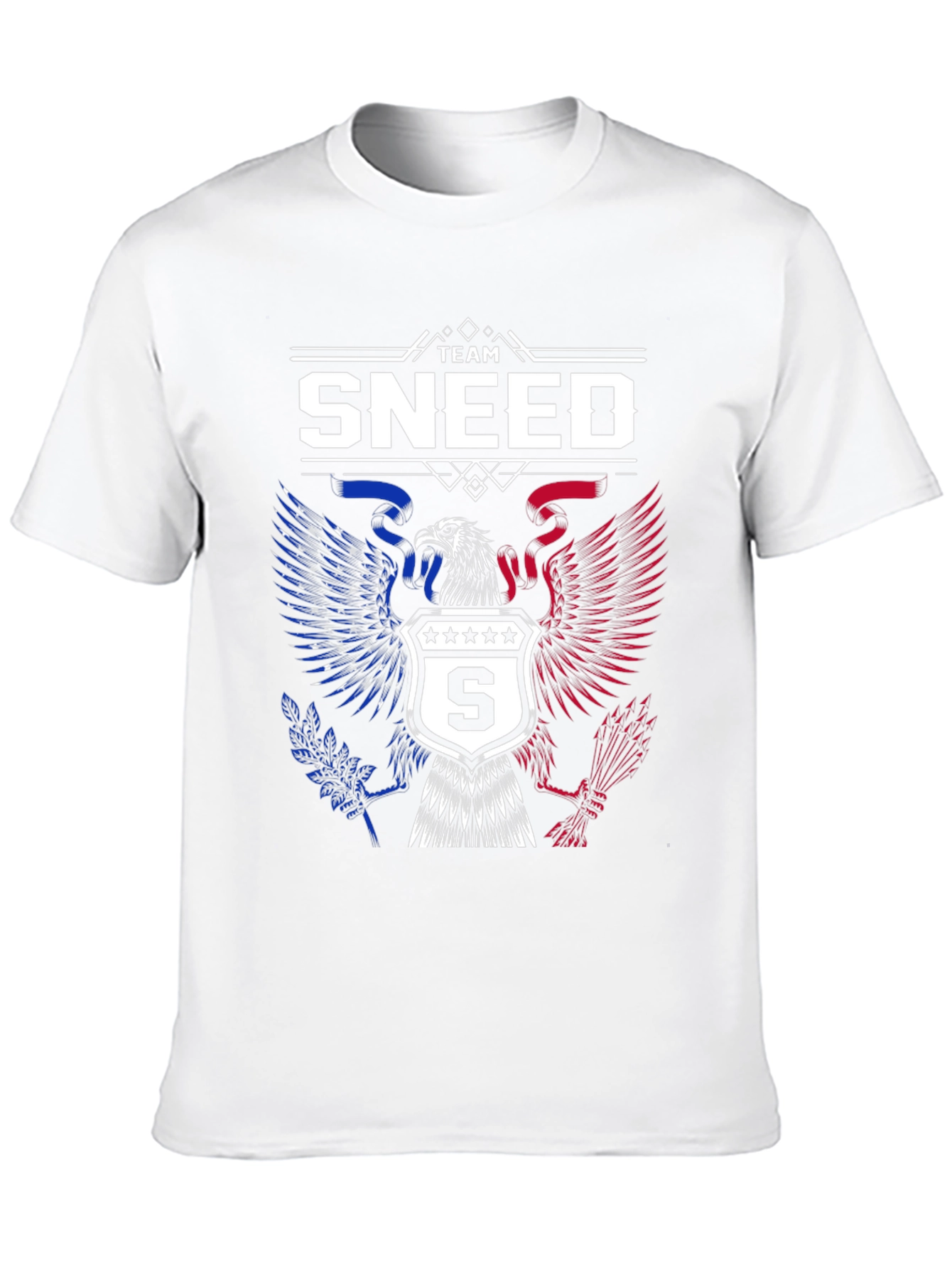 Team Sneed Patriotic Eagle Black T-Shirt