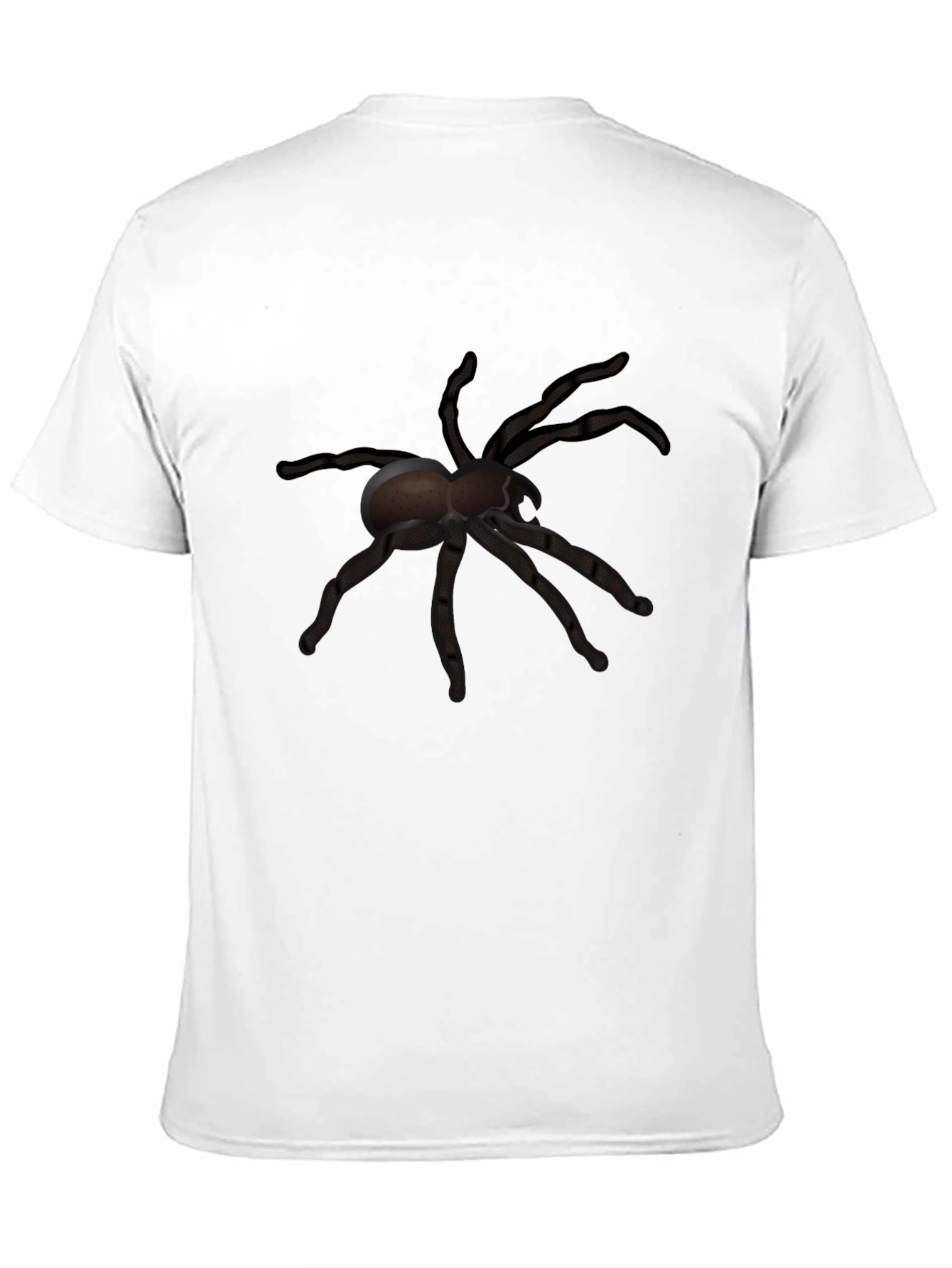 Creepy Crawly Spider Graphic Tee - Black