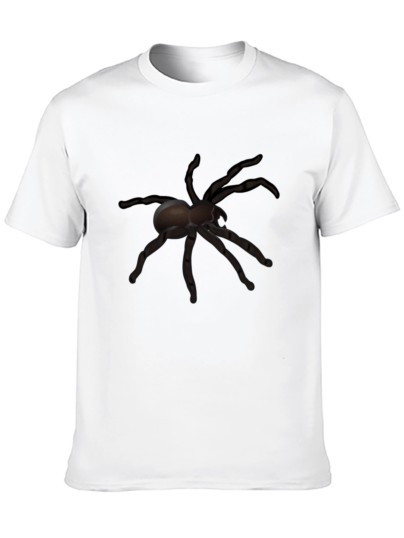 Creepy Crawly Spider Graphic Tee - Black