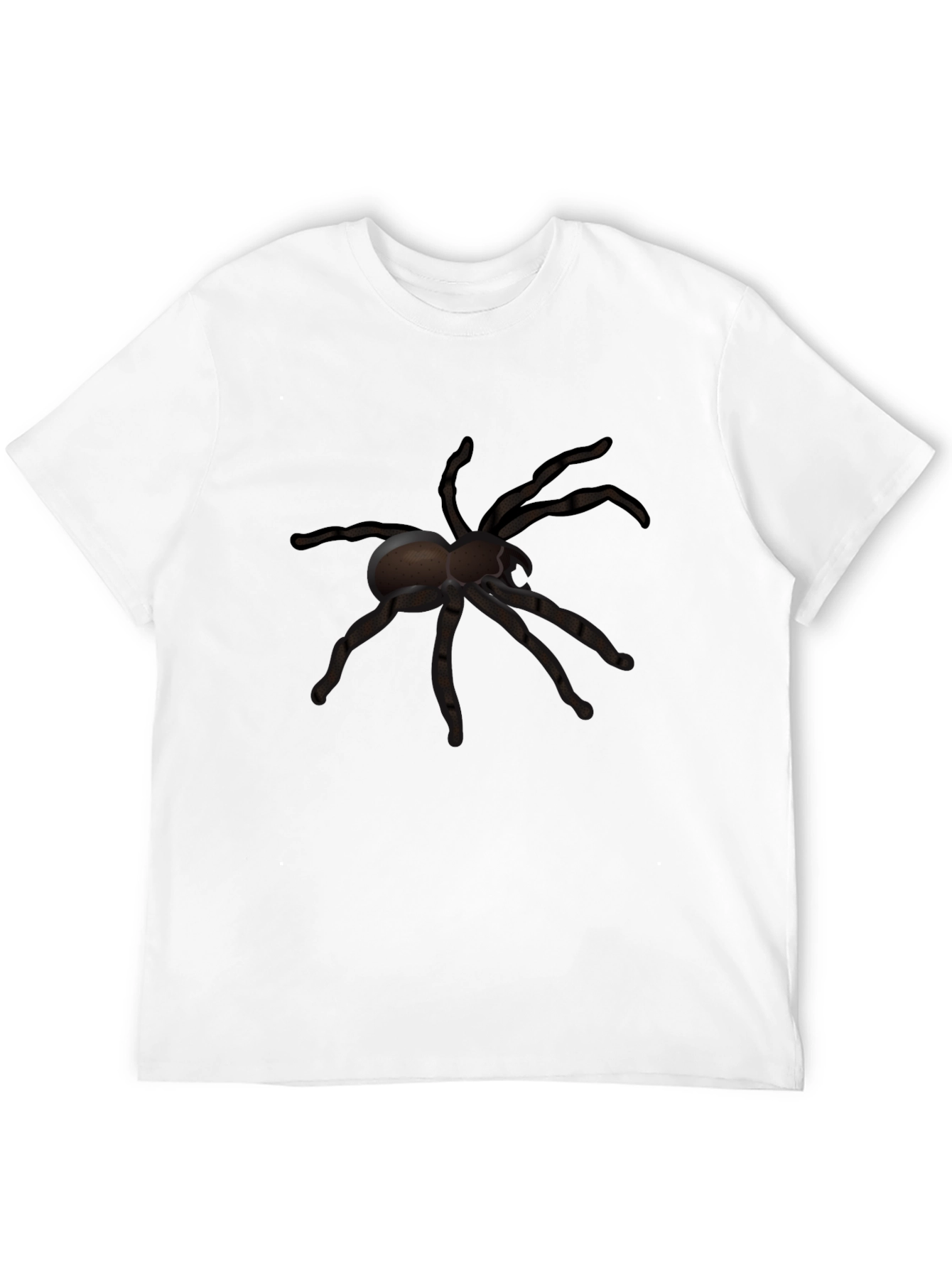 Creepy Crawly Spider Graphic Tee - Black