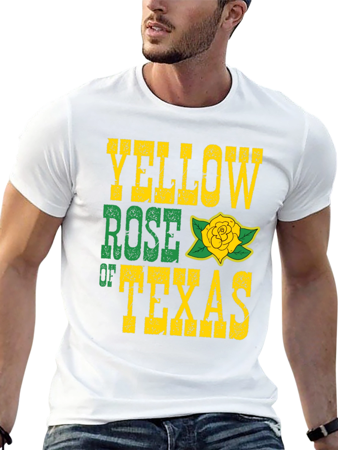 Yellow Rose of Texas Graphic T-Shirt
