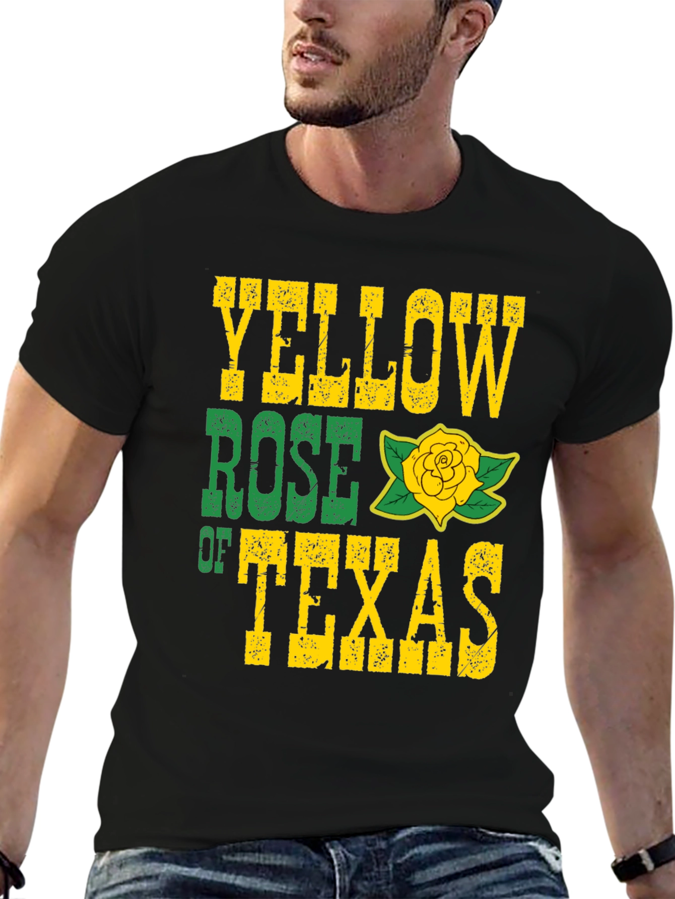 Yellow Rose of Texas Graphic T-Shirt