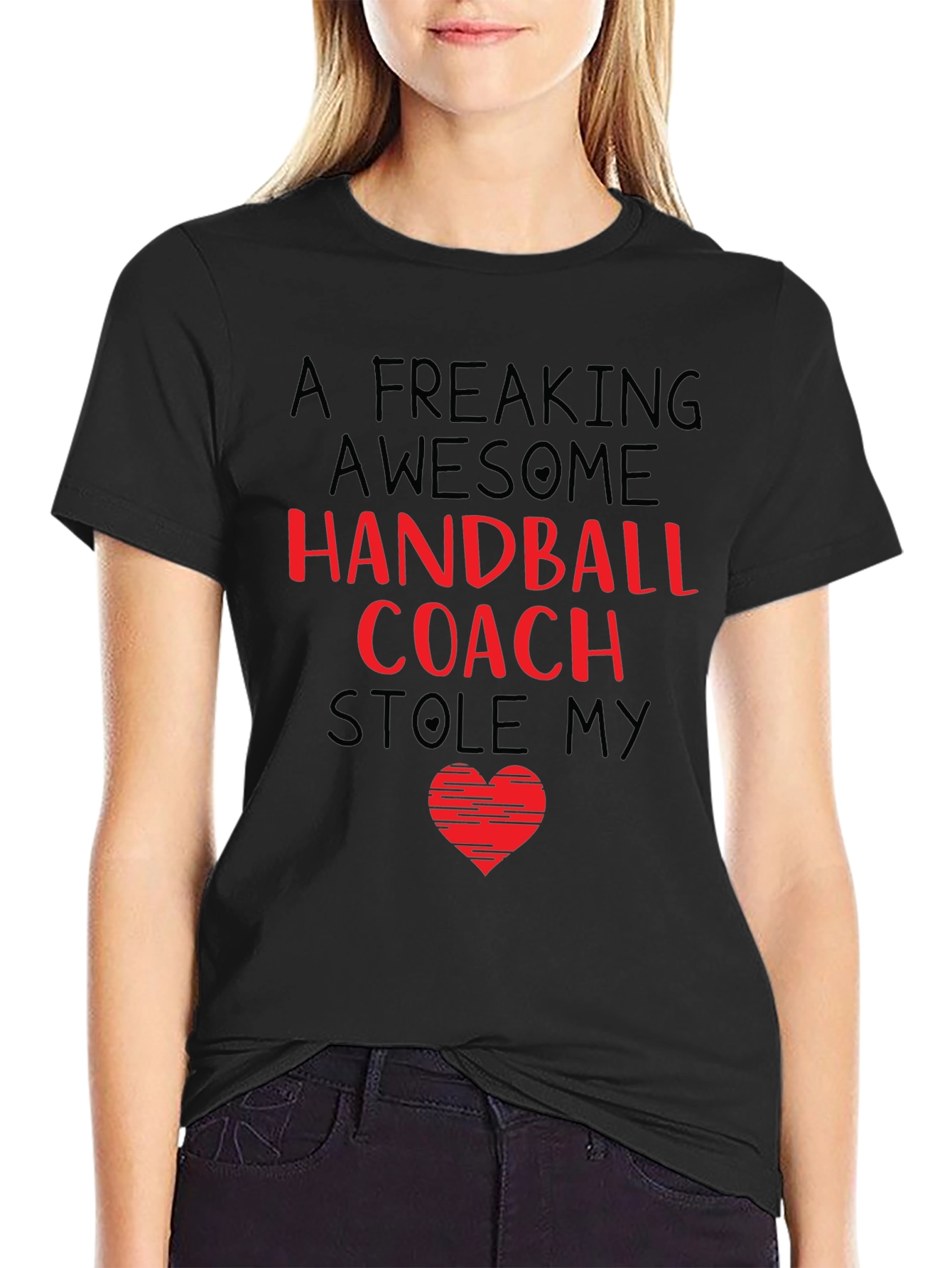 Awesome Handball Coach Graphic T-Shirt