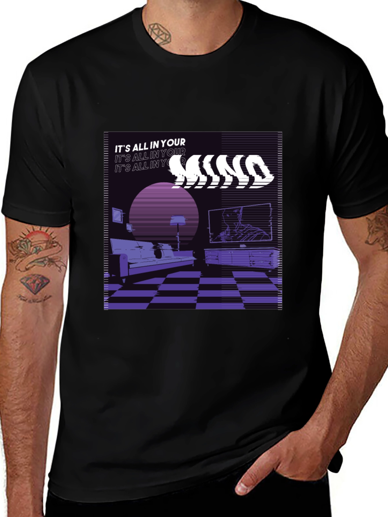 Retro Mindscape Tee