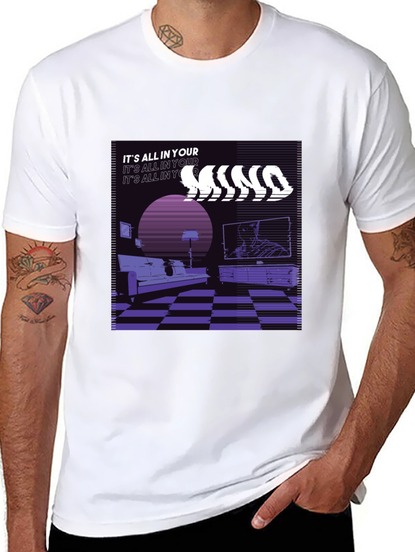 Retro Mindscape Tee
