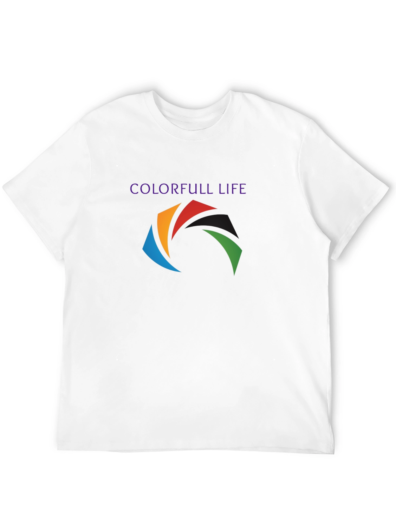 Colorful Life Graphic T-Shirt