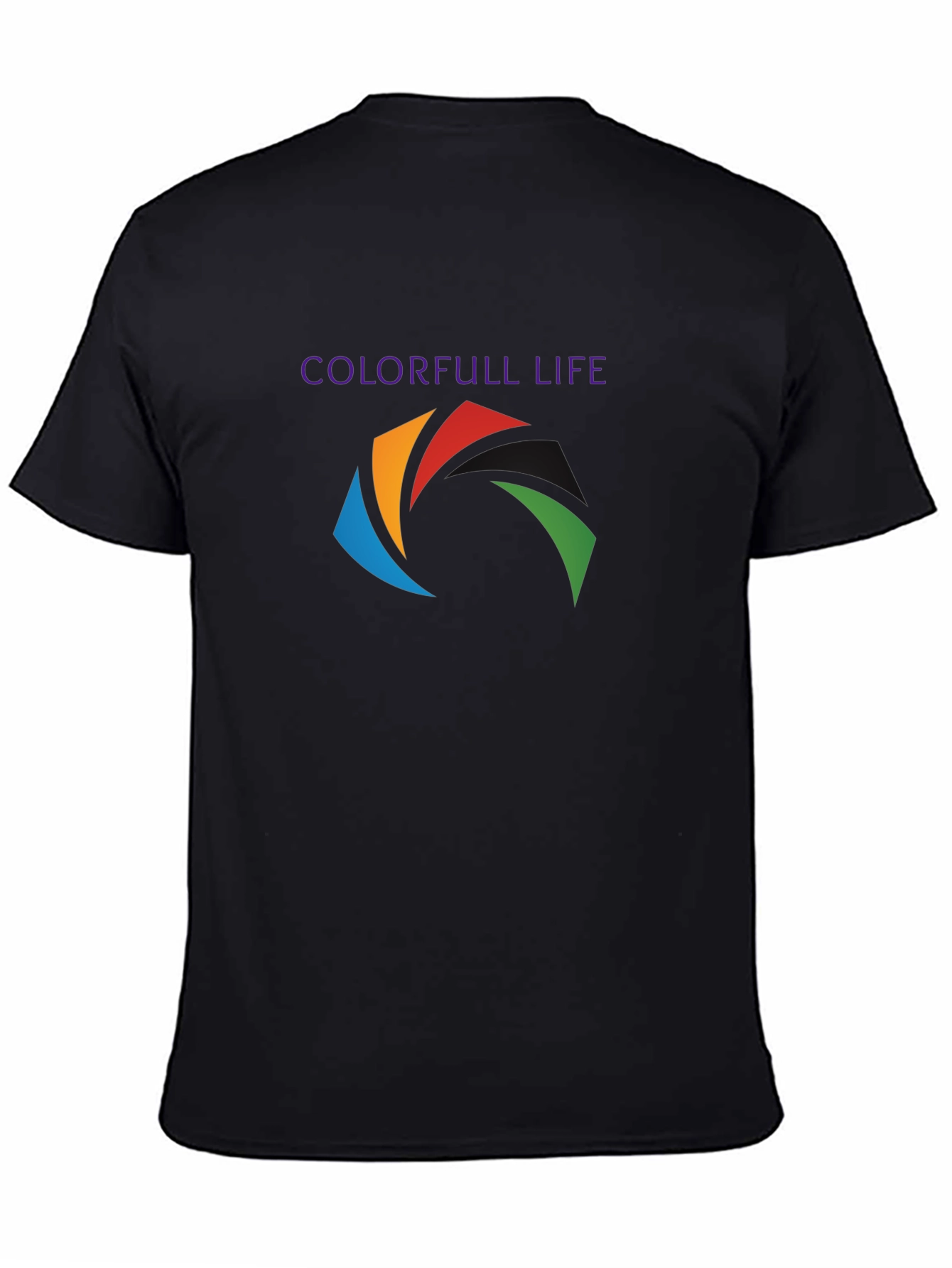 Colorful Life Graphic T-Shirt