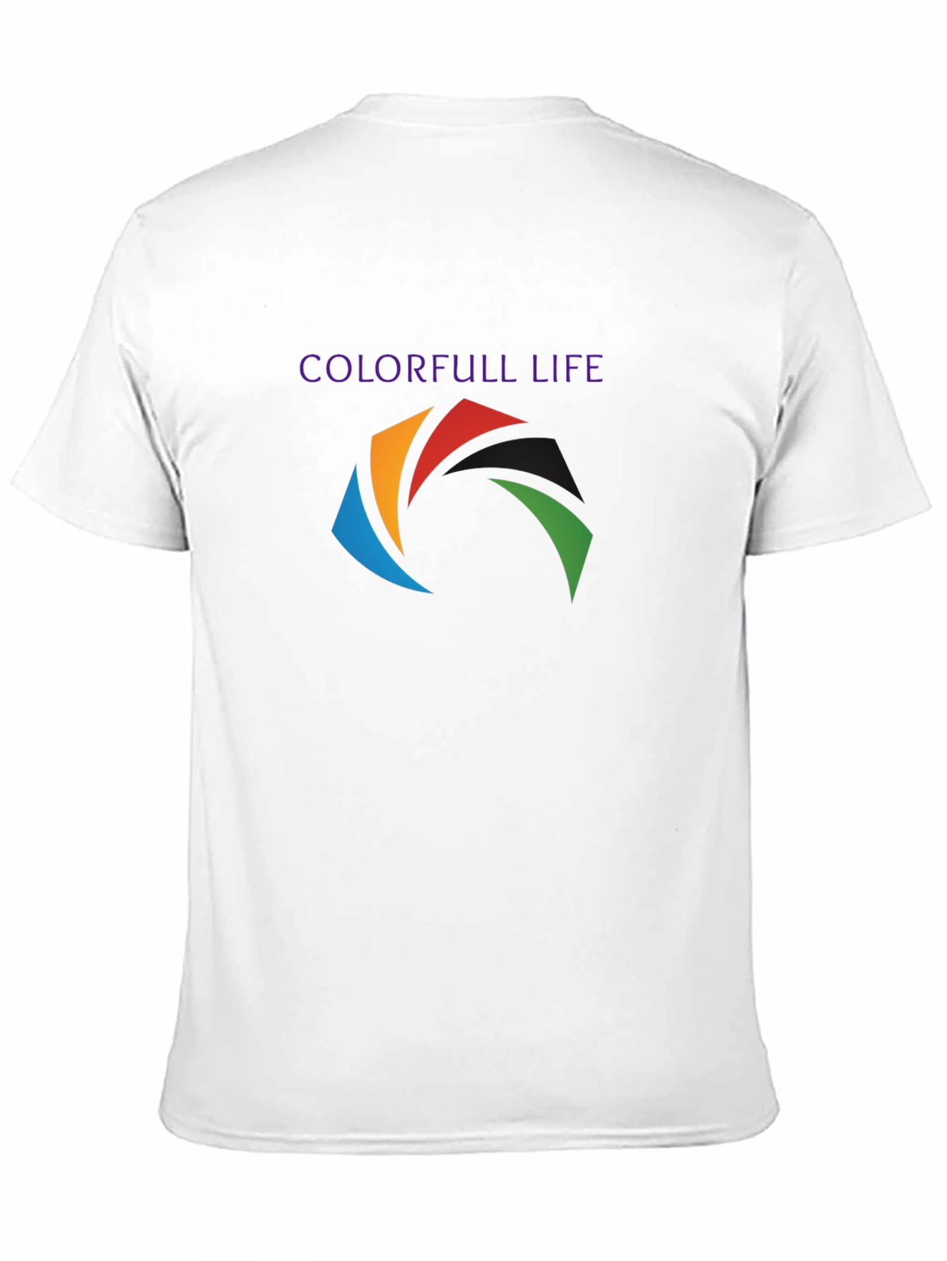 Colorful Life Graphic T-Shirt