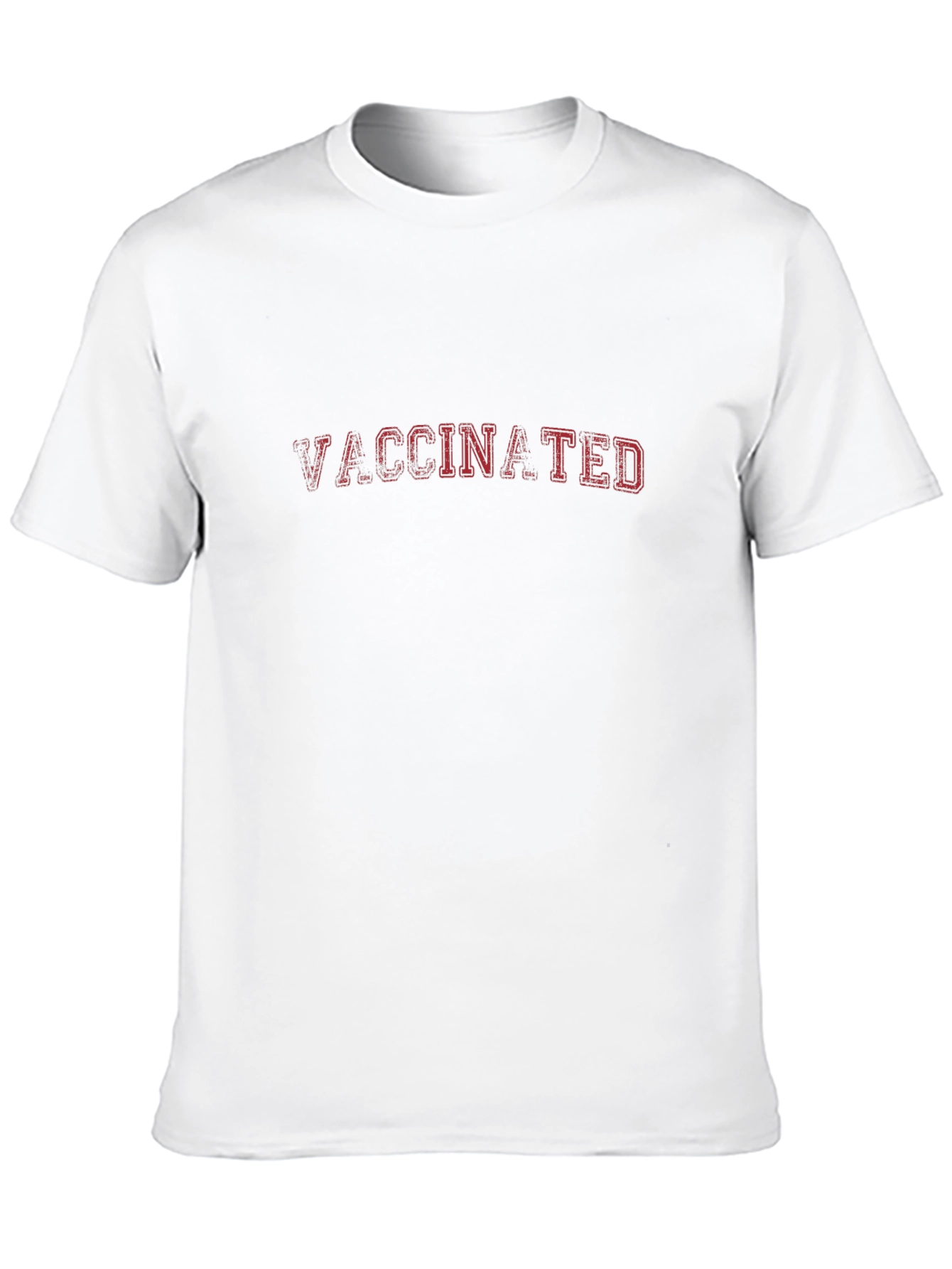 Vaccinated Graphic Tee - Black