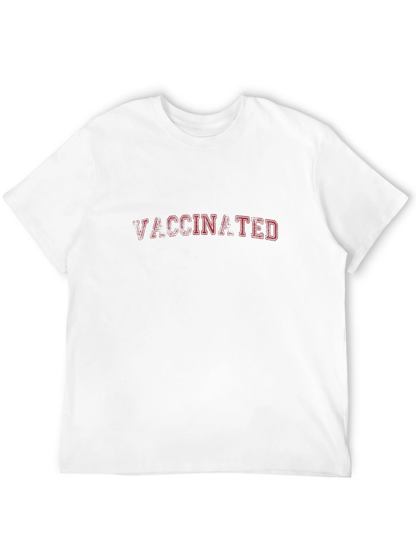 Vaccinated Graphic Tee - Black