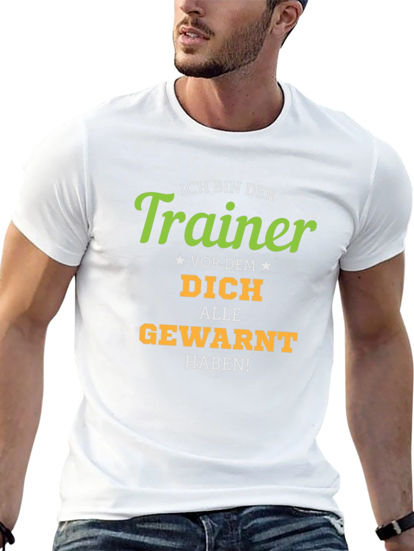 Ich Bin Der Trainer Funny T-Shirt
