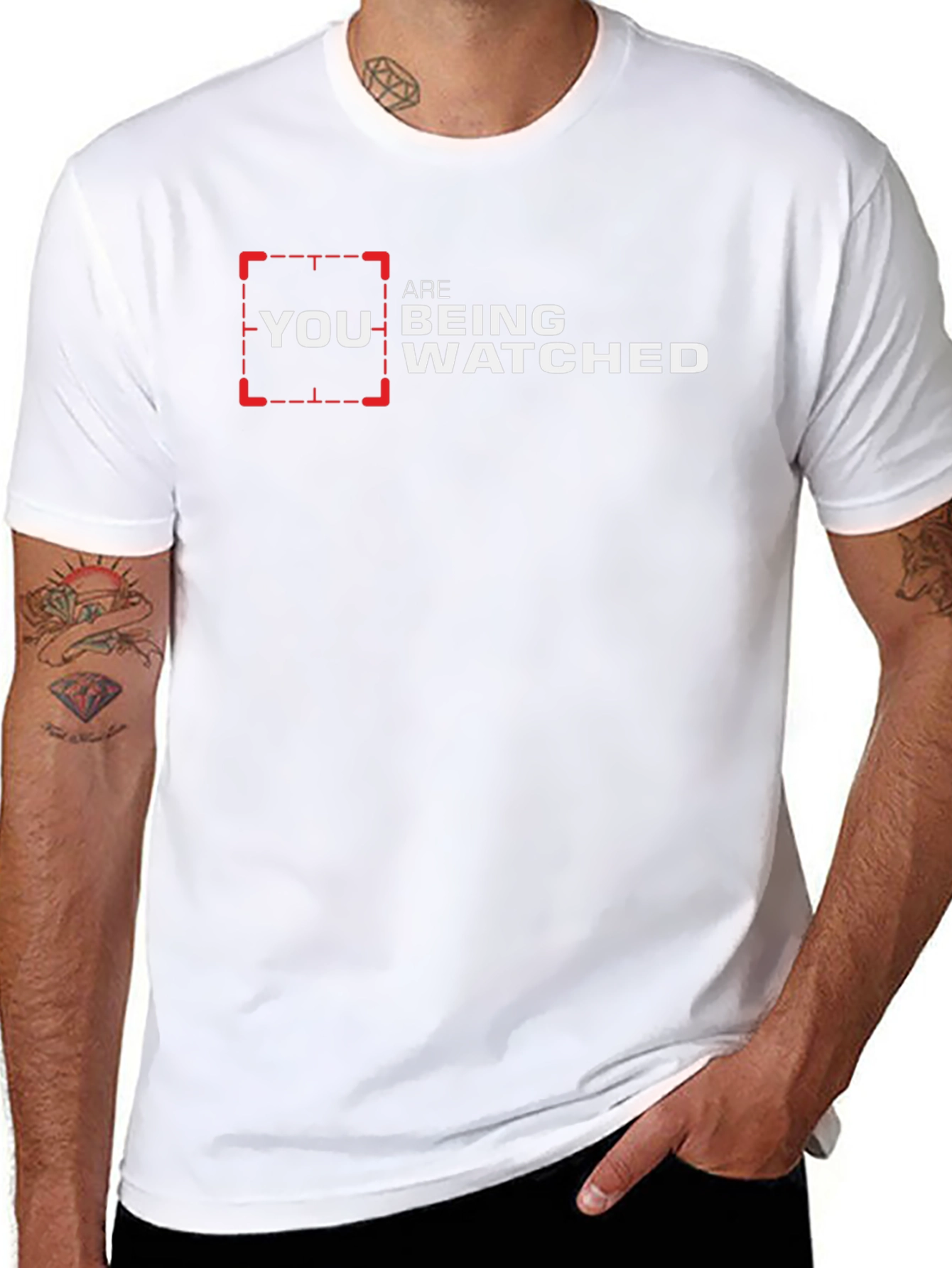 You Are Being Watched Graphic Tee
