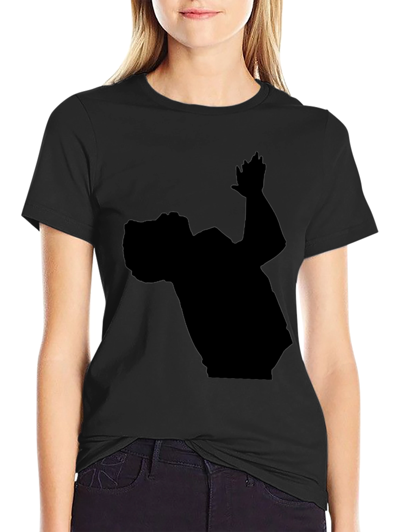 Silhouette Graphic Tee - Mens Black T-Shirt
