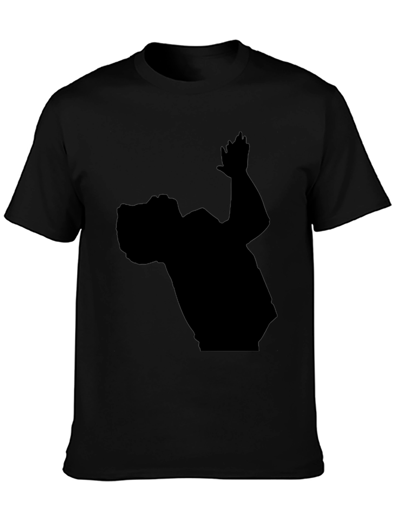 Silhouette Graphic Tee - Mens Black T-Shirt