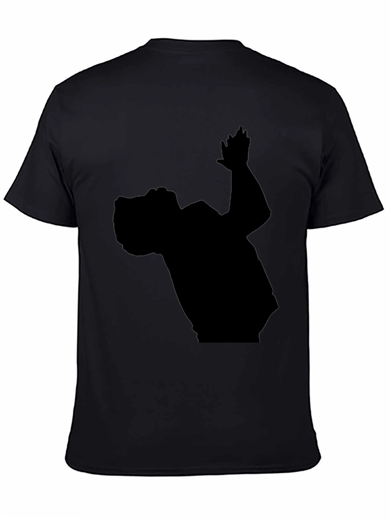 Silhouette Graphic Tee - Mens Black T-Shirt