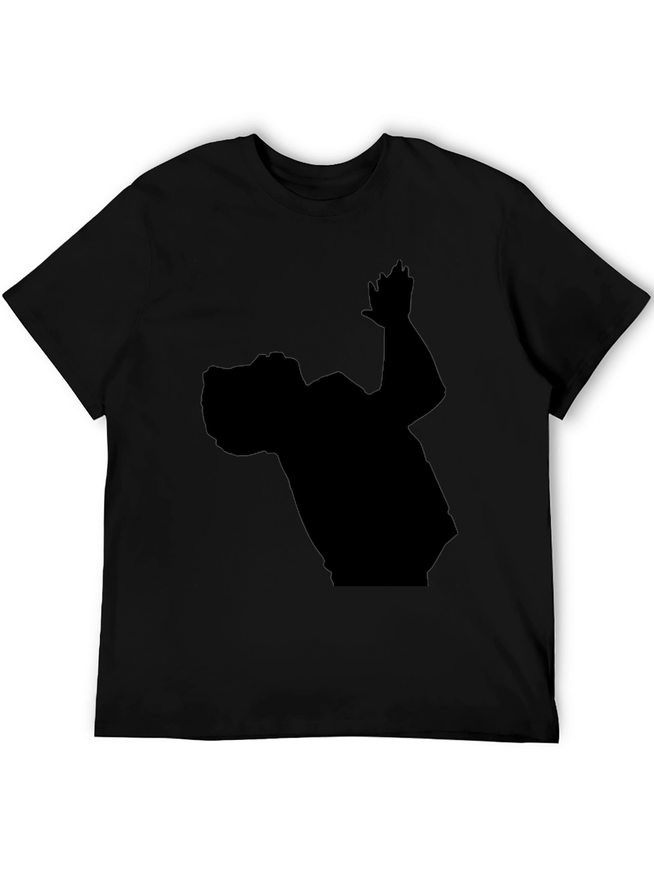 Silhouette Graphic Tee - Mens Black T-Shirt