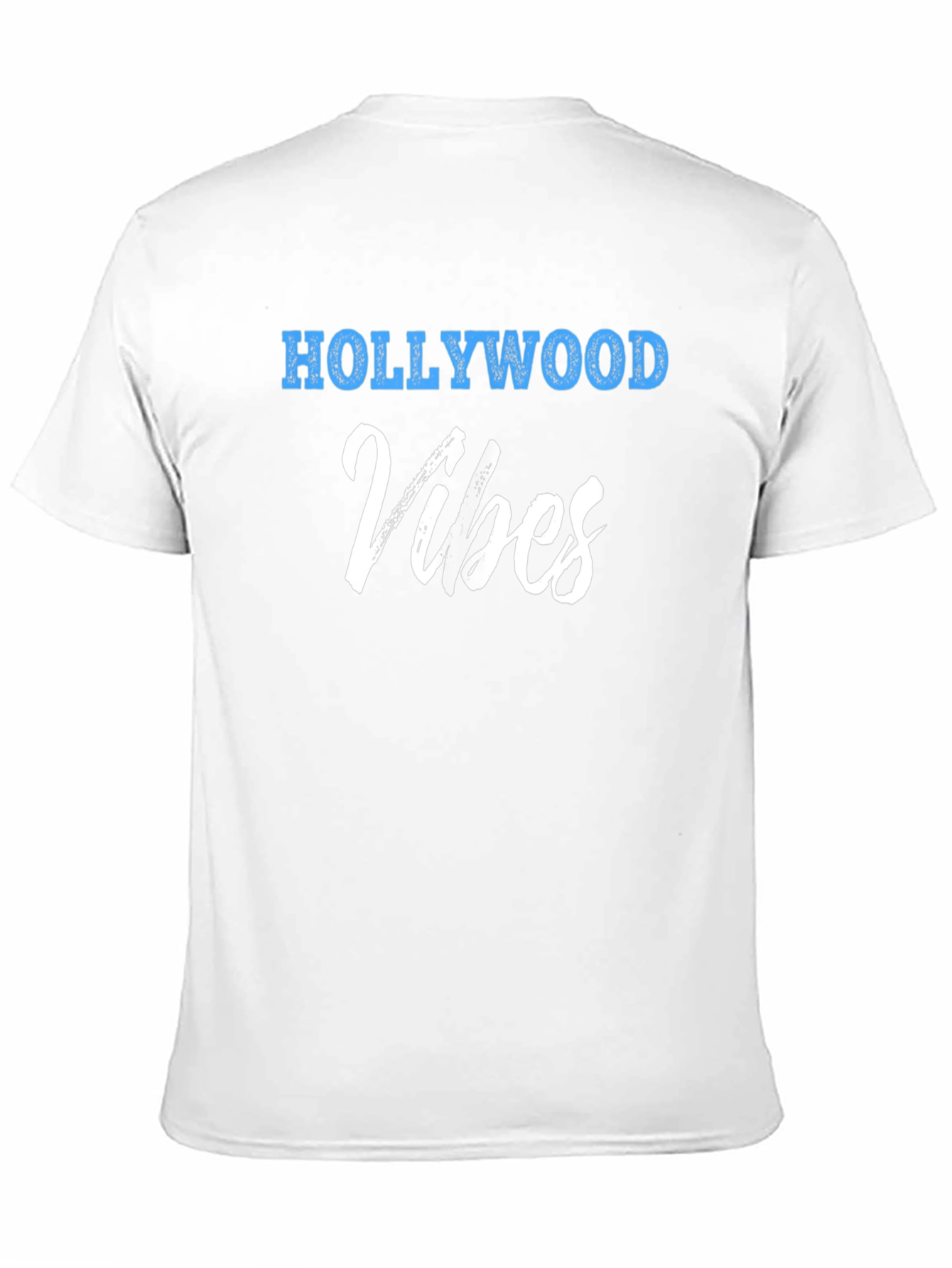 Hollywood Vibes Black Graphic Tee