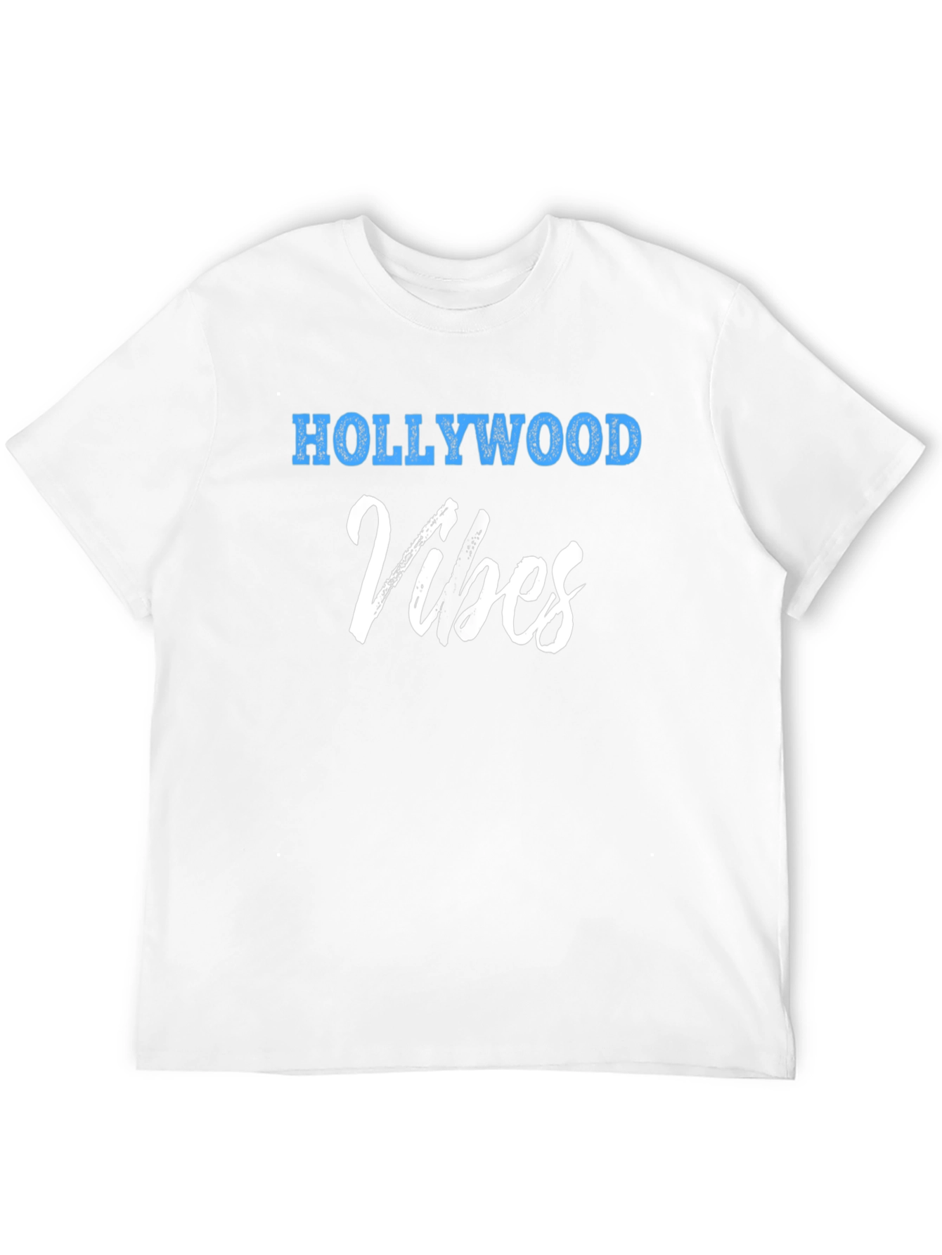 Hollywood Vibes Black Graphic Tee