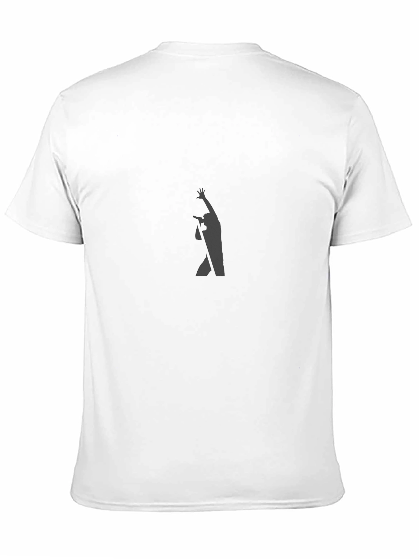 Black Silhouette Graphic Tee - Mens Casual Wear