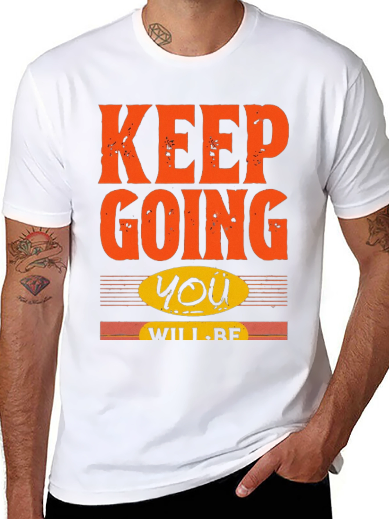 Keep Going Motivational T-Shirt