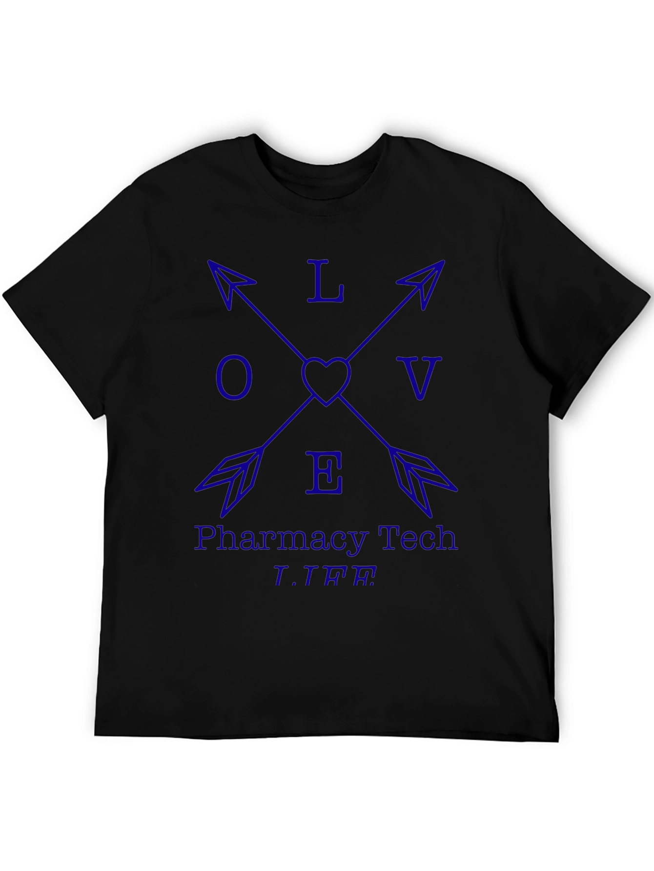 Pharmacy Tech Love Arrow T-Shirt