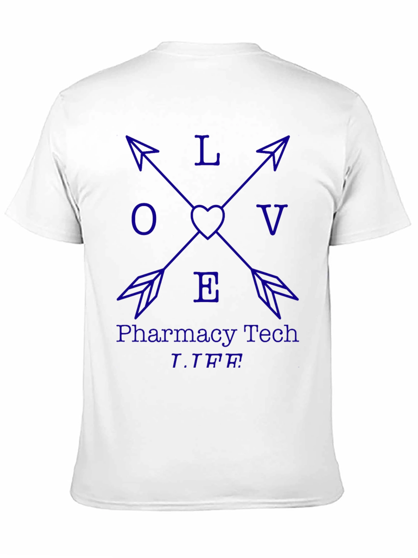 Pharmacy Tech Love Arrow T-Shirt