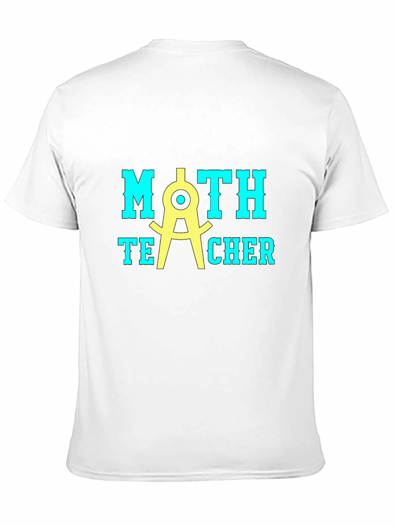 Math Teacher T-Shirt - Black Graphic Tee