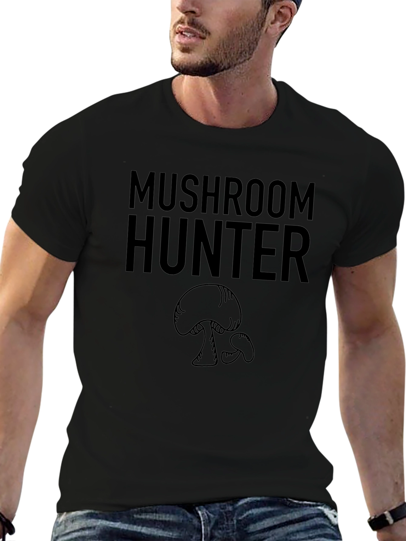 Mushroom Hunter T-Shirt - Casual Style
