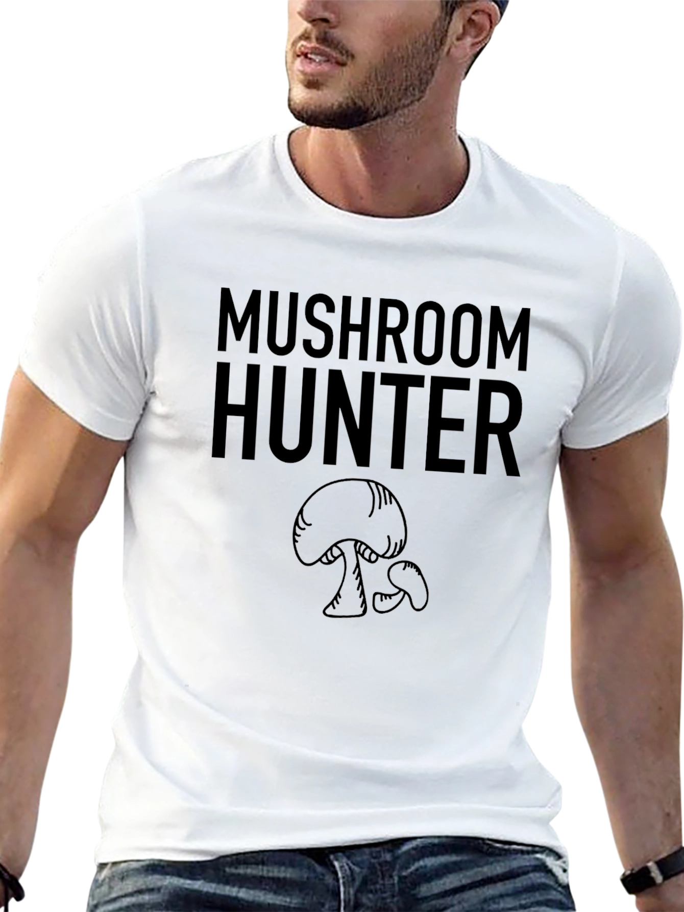 Mushroom Hunter T-Shirt - Casual Style