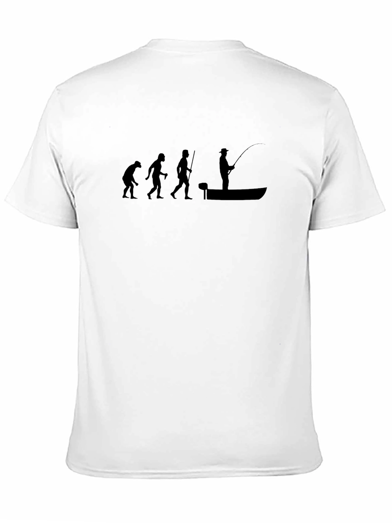 Fishing Evolution T-Shirt - Angler Humor Tee