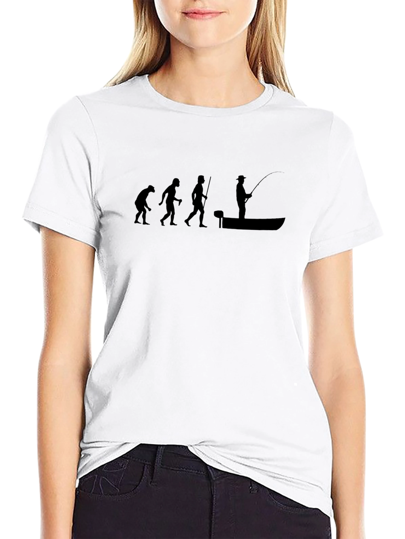 Fishing Evolution T-Shirt - Angler Humor Tee