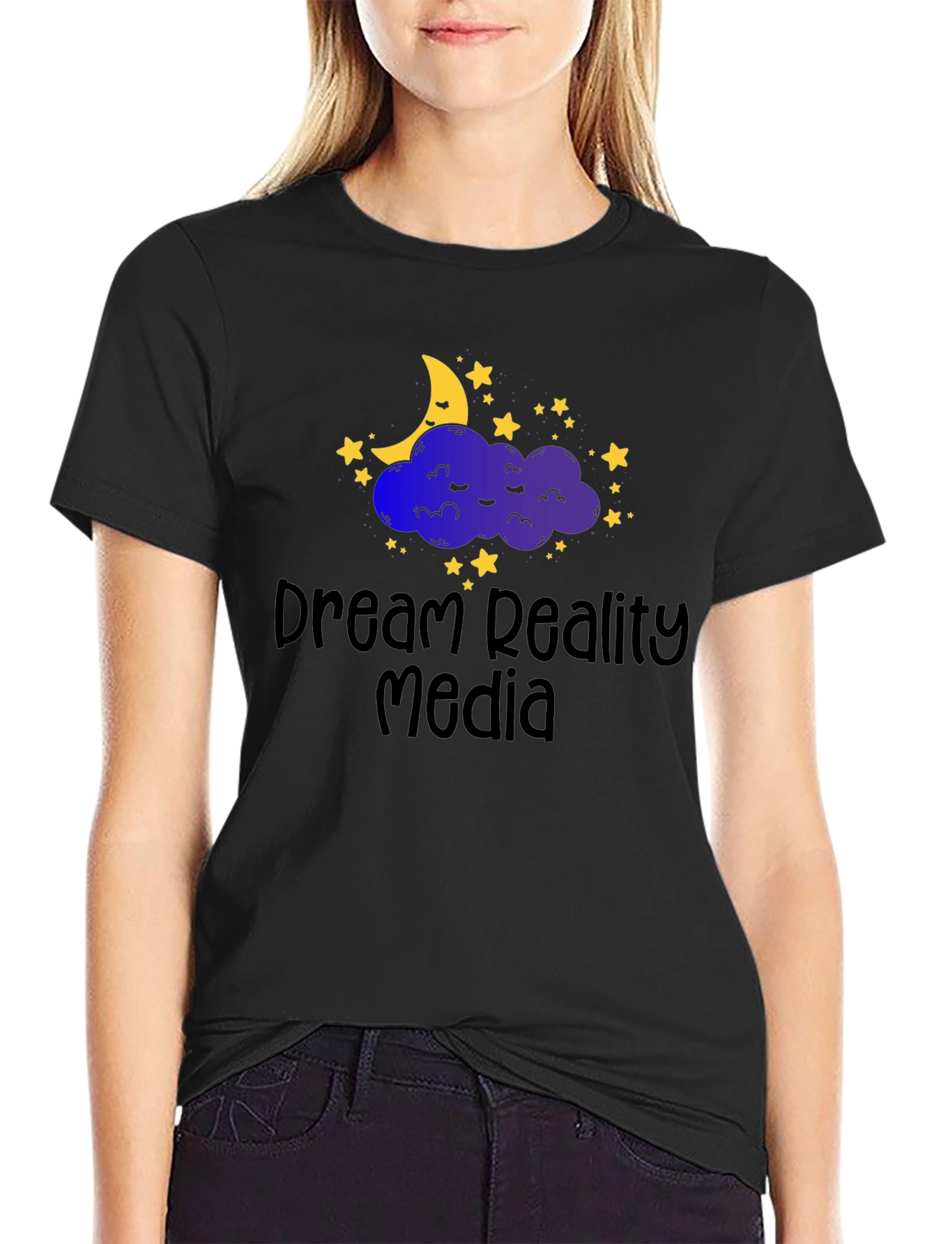 Dream Reality Media Black T-Shirt