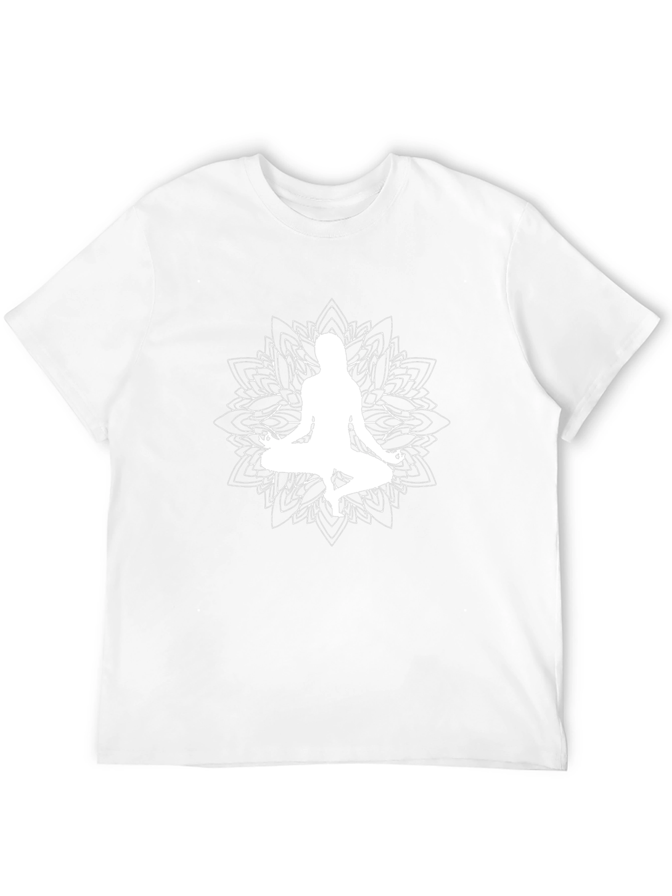 Yoga Mandala Graphic Tee - Meditate in Style