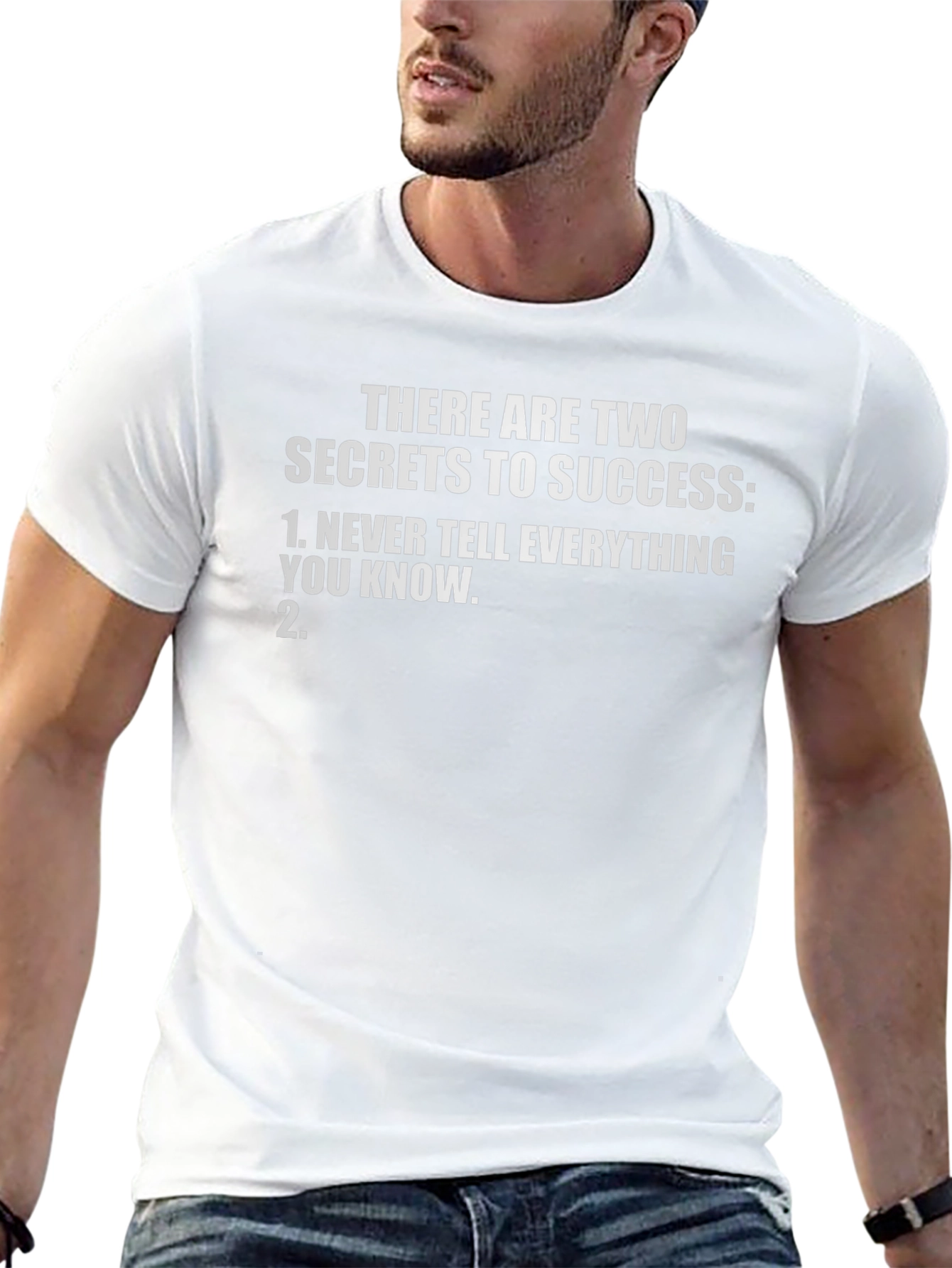Secrets to Success Graphic Tee - Black