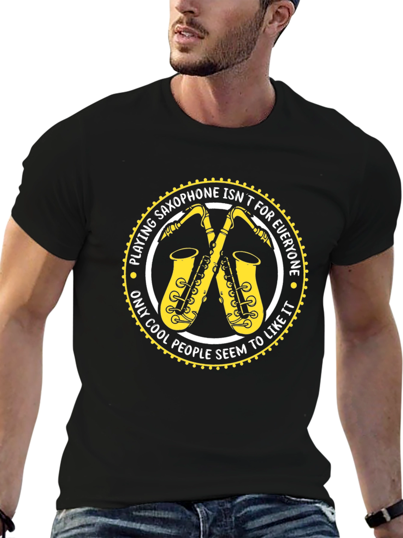Saxophone Cool People T-Shirt