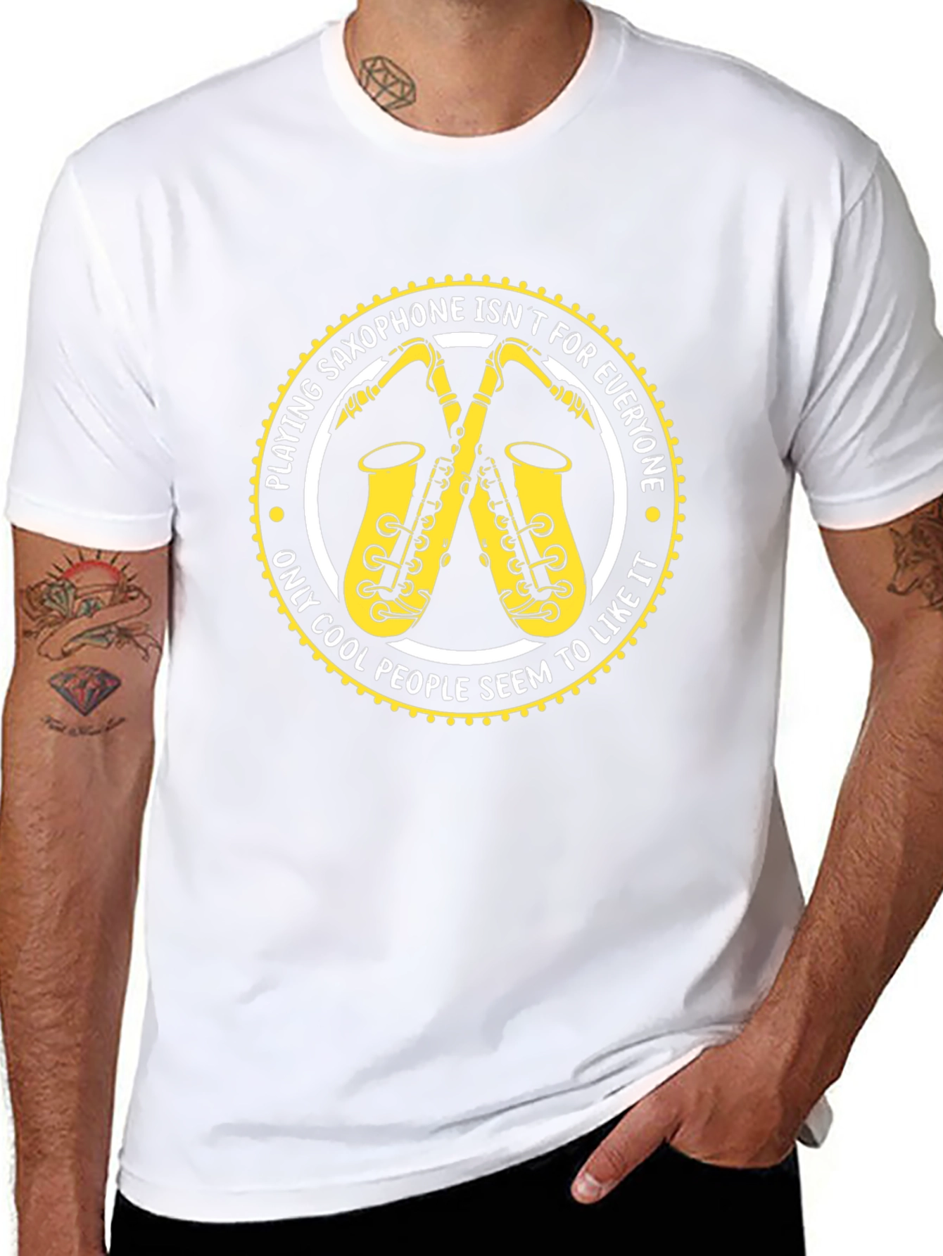 Saxophone Cool People T-Shirt