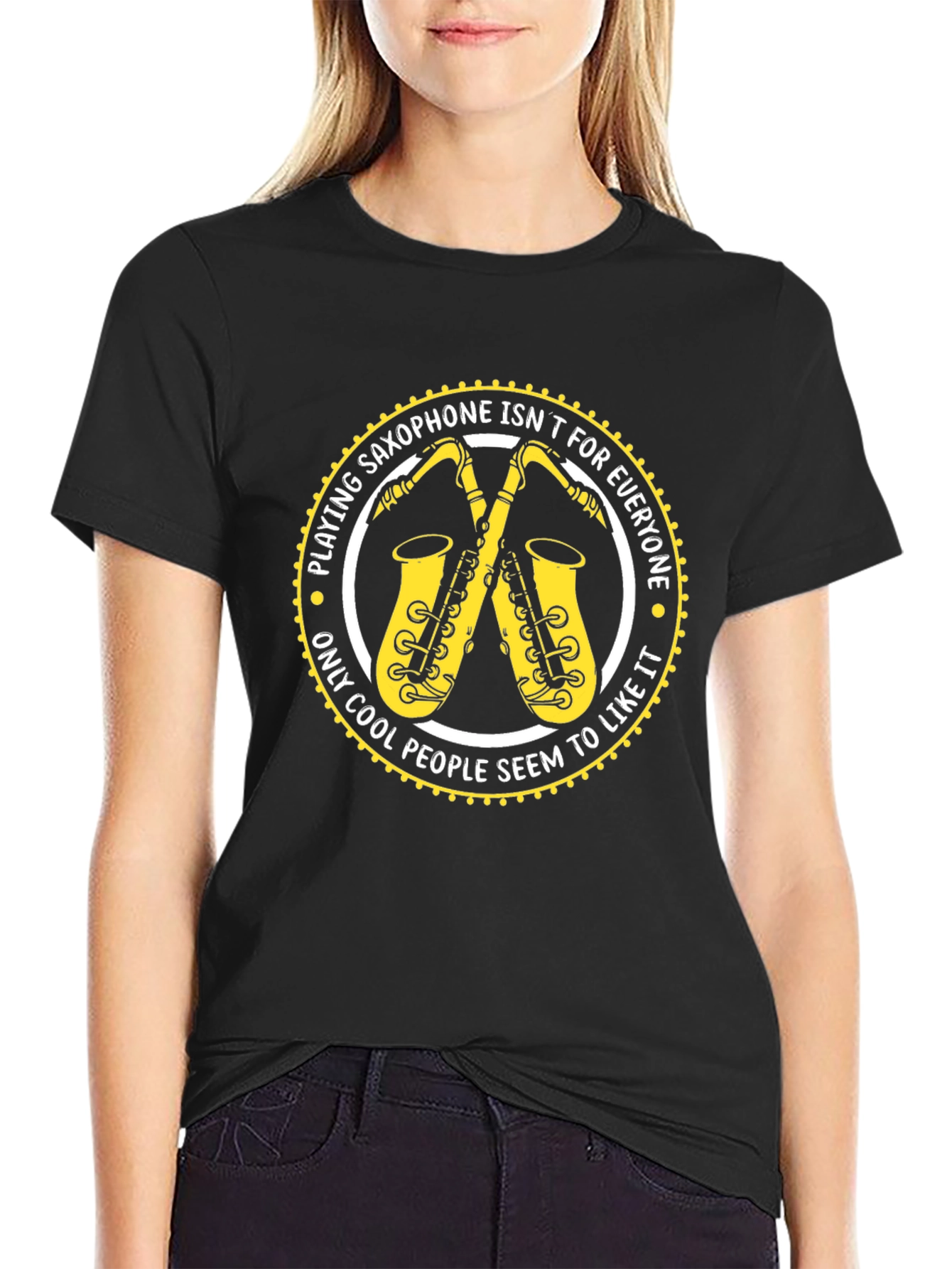 Saxophone Cool People T-Shirt