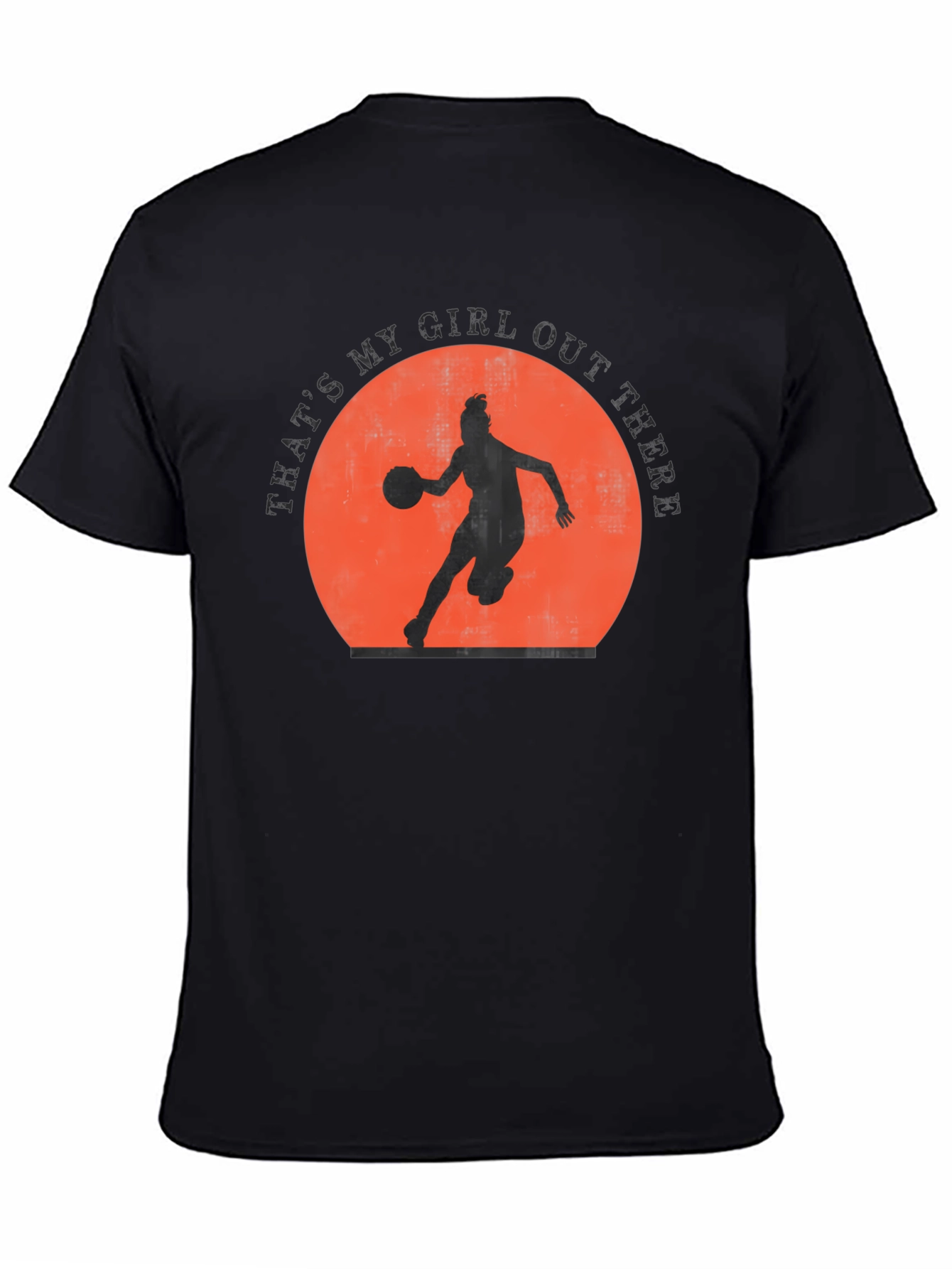 Basketball Girl T-Shirt - Thats My Girl Out There!
