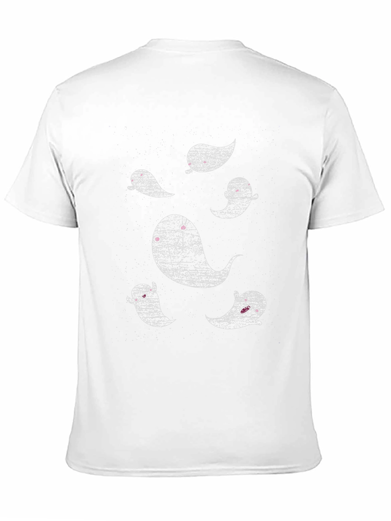 Ghostly Graphic Tee - Spooky Season Style