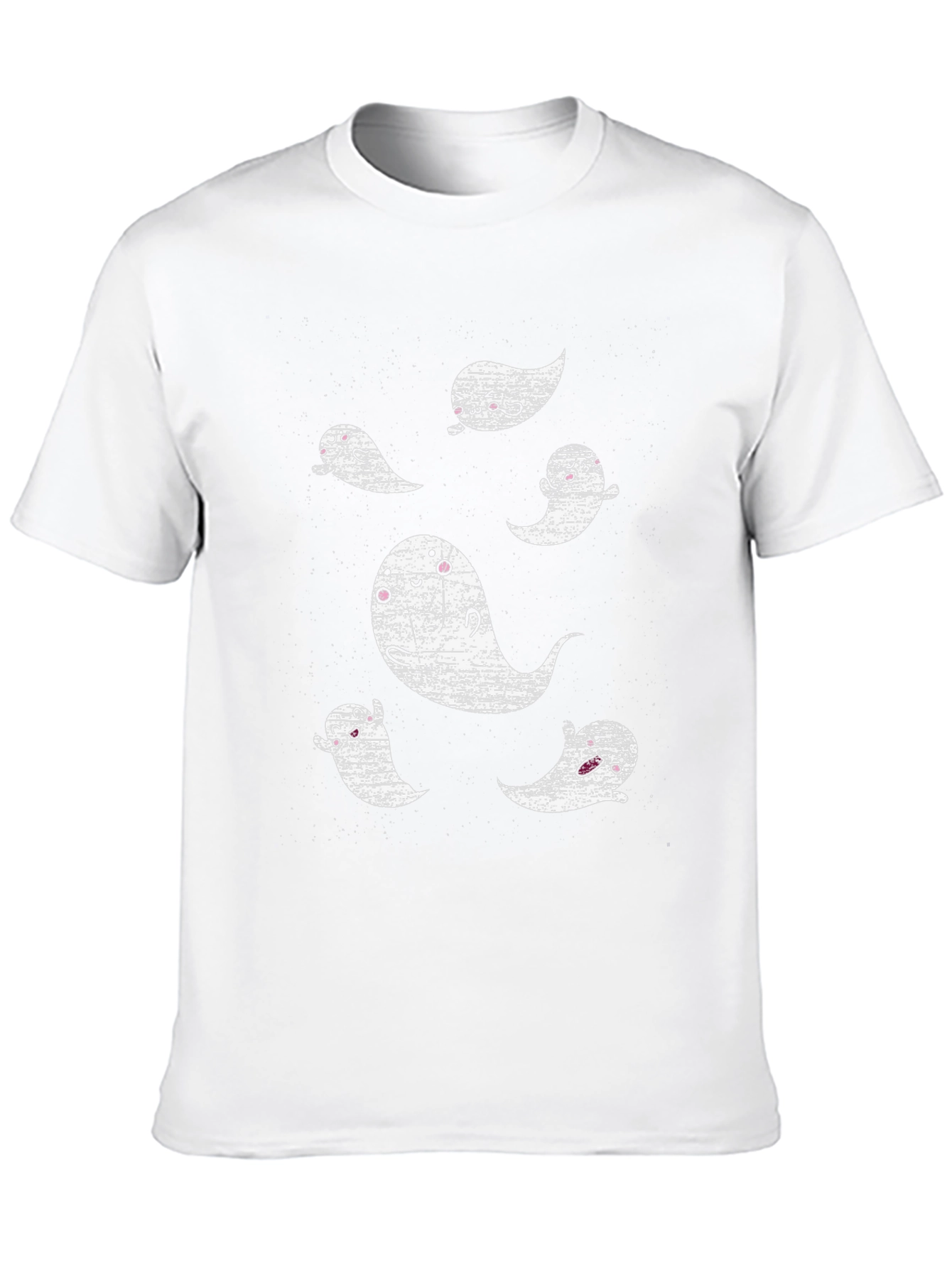 Ghostly Graphic Tee - Spooky Season Style