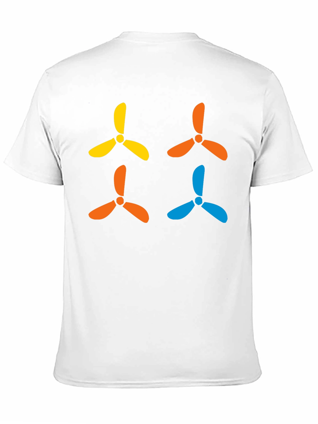 Funky Propeller T-Shirt - Black Cotton Tee