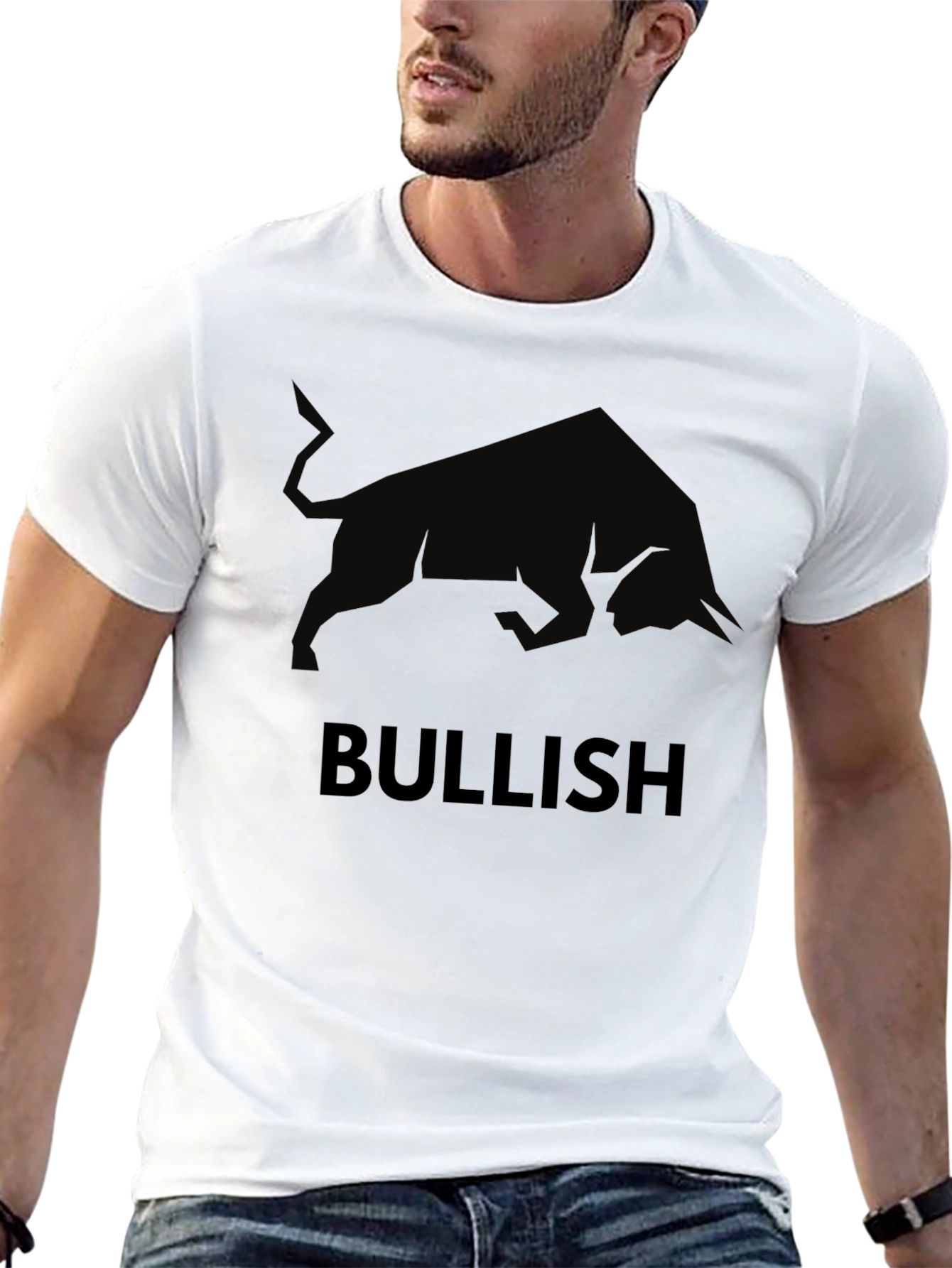Bullish Black Graphic Tee