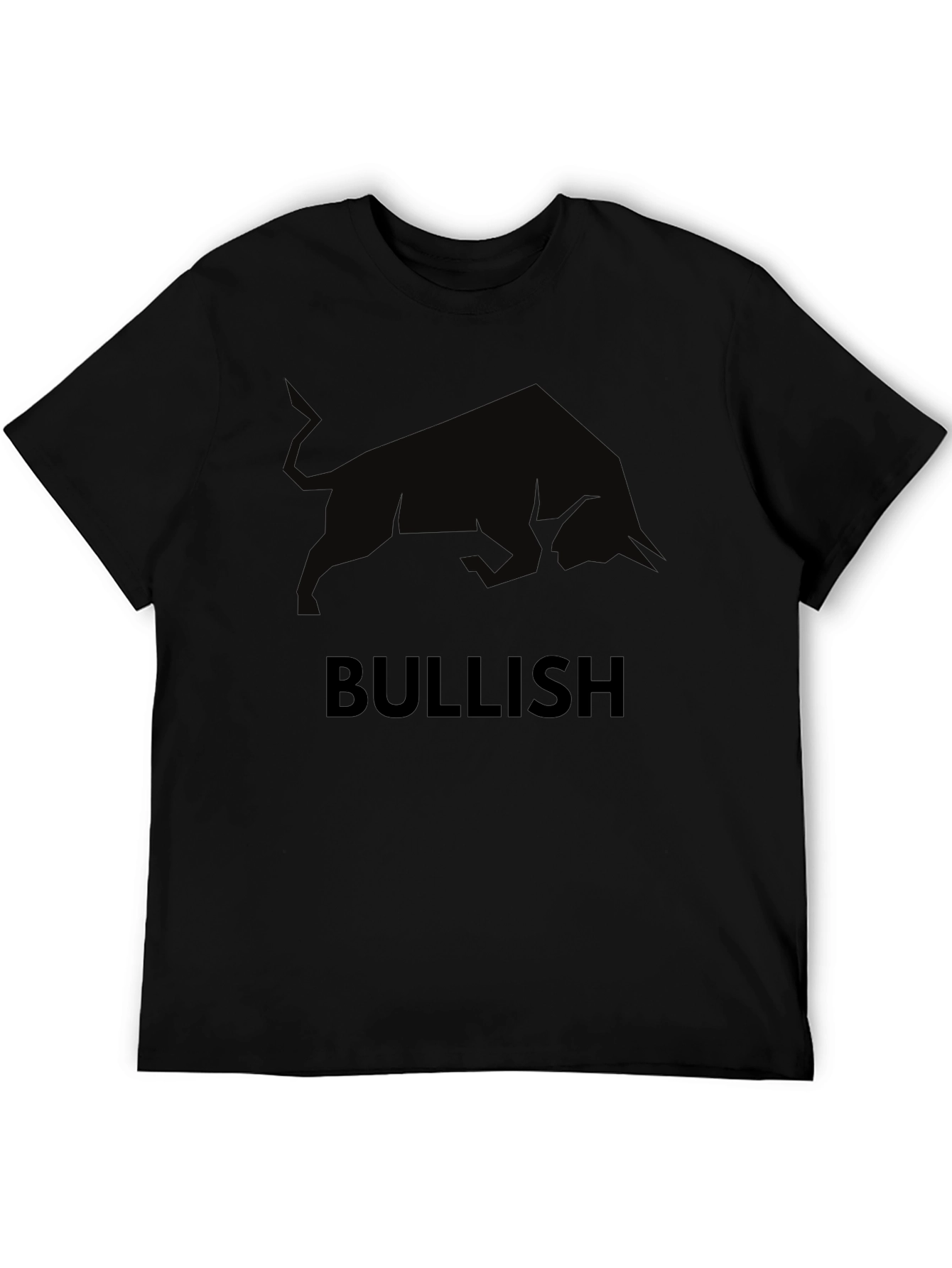 Bullish Black Graphic Tee