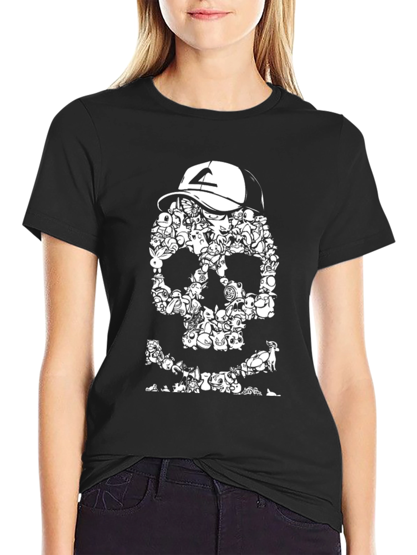 Pokemon Skull T-Shirt - Gotta Catch Em All!