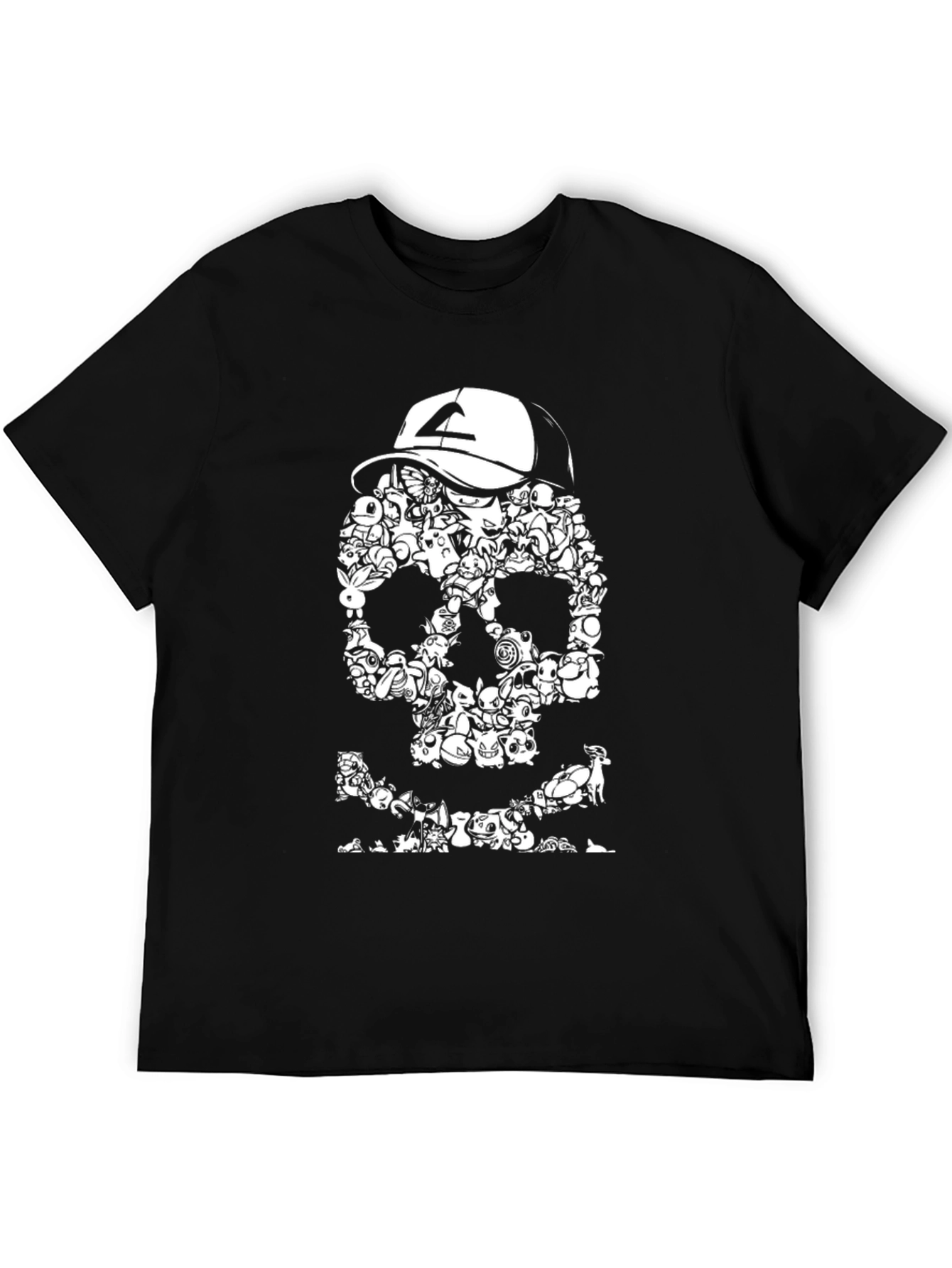 Pokemon Skull T-Shirt - Gotta Catch Em All!