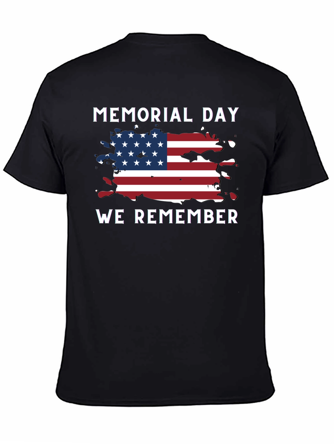 Memorial Day Graphic T-Shirt - We Remember