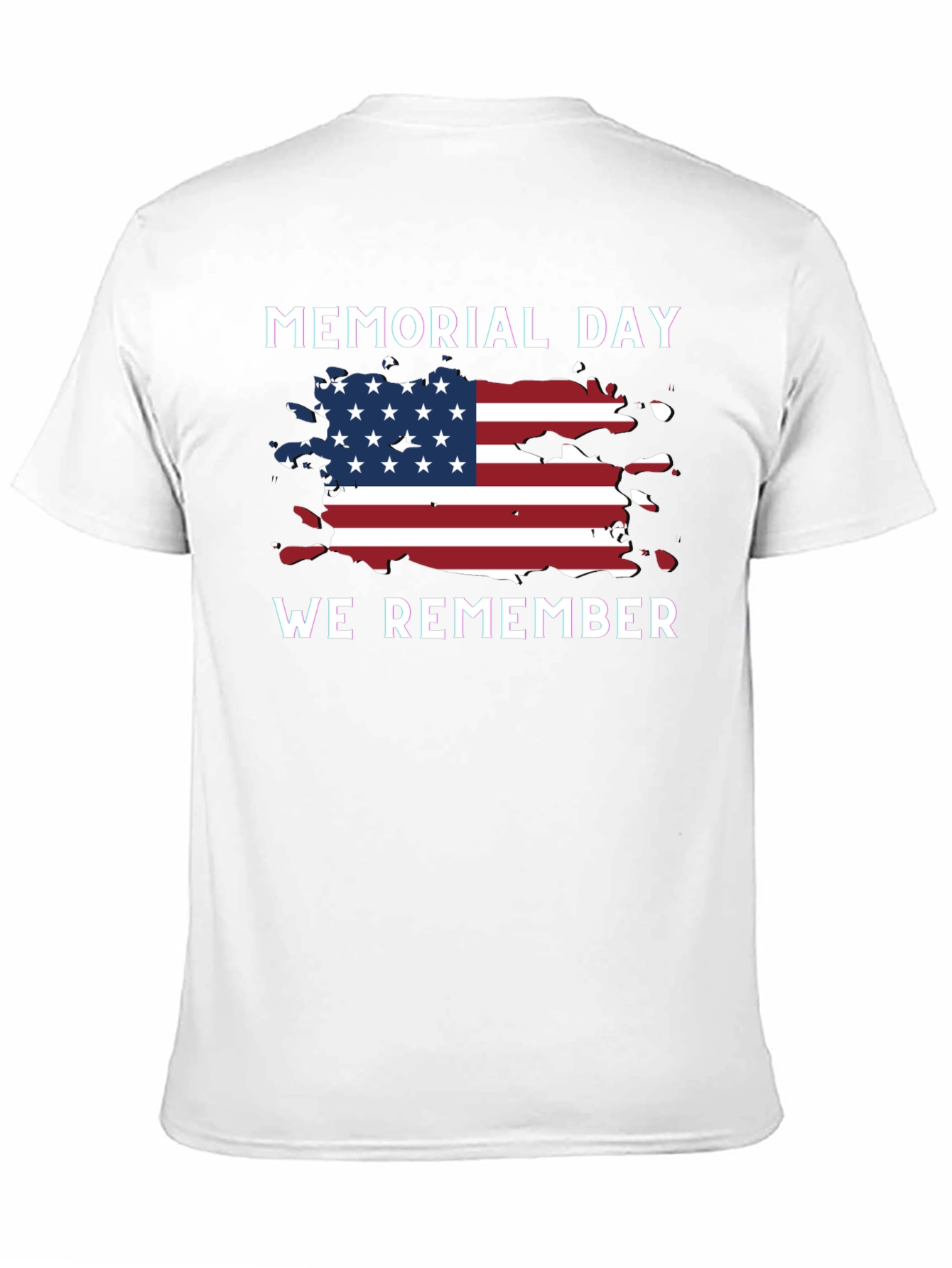 Memorial Day Graphic T-Shirt - We Remember