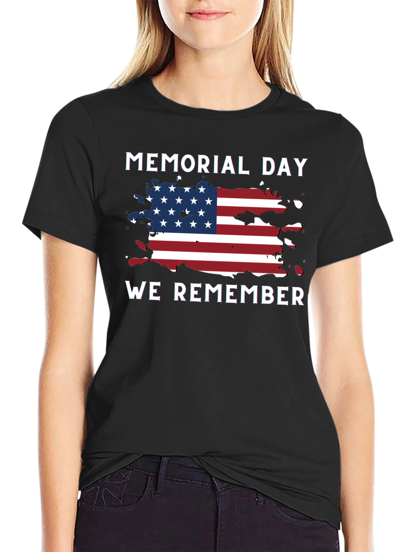 Memorial Day Graphic T-Shirt - We Remember