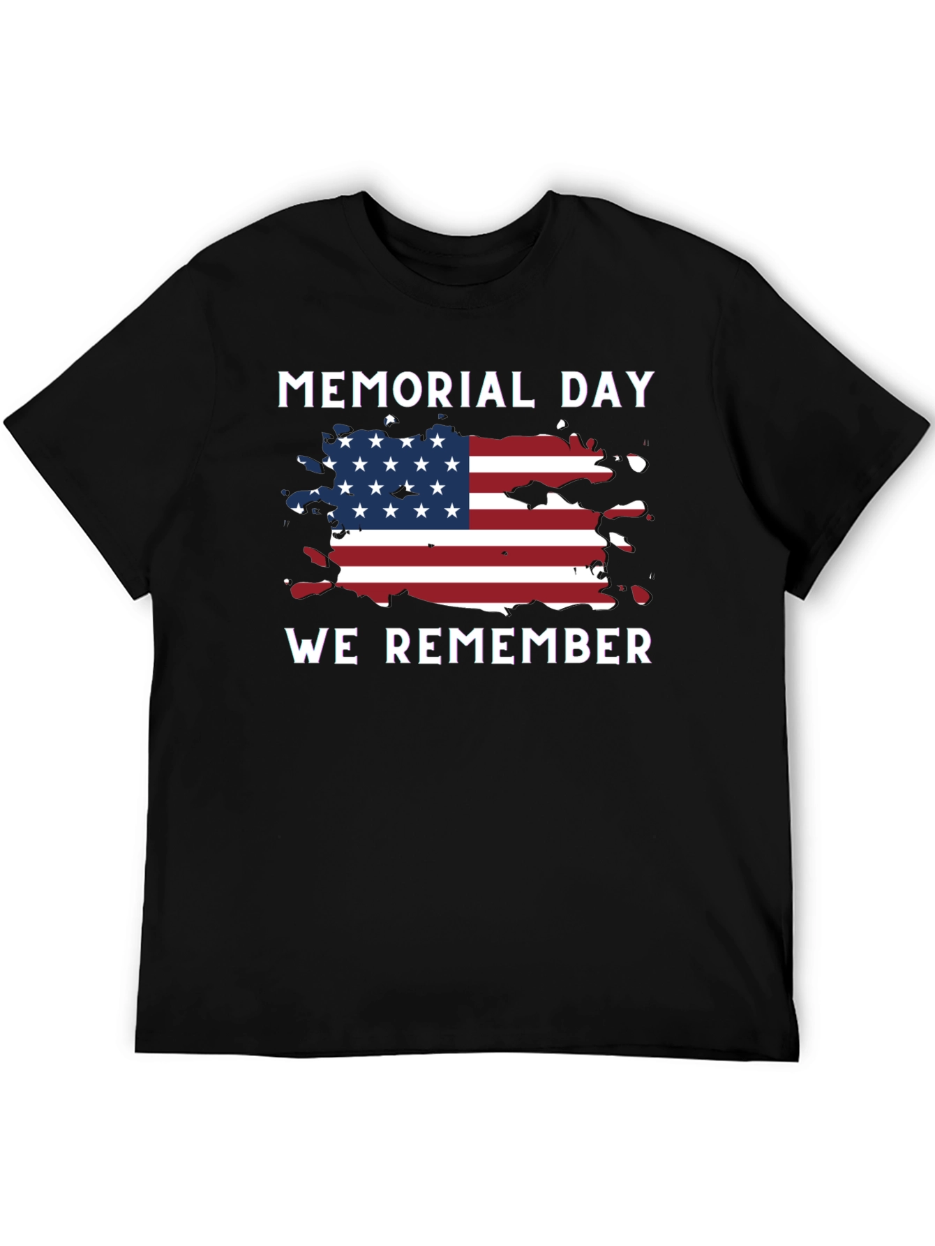 Memorial Day Graphic T-Shirt - We Remember
